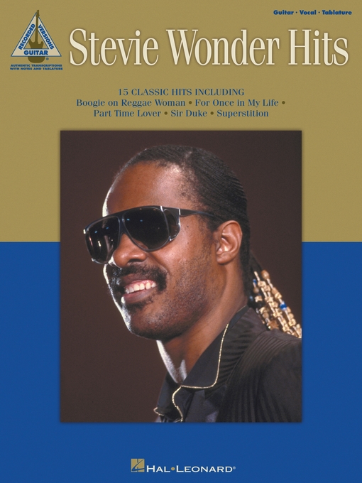 Title details for Stevie Wonder Hits (Songbook) by Stevie Wonder - Available